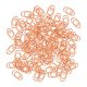 thumbnail image 1 of 100 clips de papel para oficina, accesorios de metal, portátiles, multiusos. Oro rosa, 1 of 9