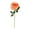Orange, variant on Travelwant 10Pcs Artificial Red Roses Flowers for Valentine's Day, Realistic Blossom Roses, Real Touch Silk Rose, Single Fake Flower Long Stem Bouquets