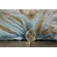 thumbnail image 5 of Linon New Flokati 1400 gram Area Rug Collection, Pink and Blue, 5 x 8, 5 of 5