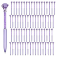 thumbnail image 1 of 60 Pcs Cute Ballpoint Pens Bulk,1.0mm Medium Point Blue Ink Pens,Crystal Diamond Pen for Journaling,Purple, 1 of 6