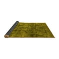 thumbnail image 2 of Ahgly Company Indoor Rectangle Oriental Yellow Industrial Area Rugs, 2' x 4', 2 of 4