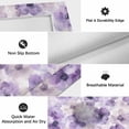 thumbnail image 6 of Purple Spring Floral Outdoor Rug for Patio/Deck/Porch, Non-Slip Large Area Rug 5 x 7 Ft, Summer Botanical Watercolor Indoor Outdoor Rugs Washable Area Rugs, Reversible Camping Rug Carpet Runner, 6 of 8