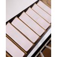 thumbnail image 7 of Stair Treads for Wooden Steps, Farmhouse Pink White Striped Peel and Stick Stair Treads with Reusable Adhesive, Modern Stripes Non Slip Indoor Stairs Runner Rugs Mats for Elders Dogs 8"x30" 10PCS, 7 of 7