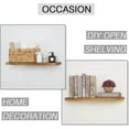 thumbnail image 5 of Jinyi Steel Floating Shelf Brackets - Duty Hidden Shelf Brackets For Floating Shelves (2pcs), 5 of 5