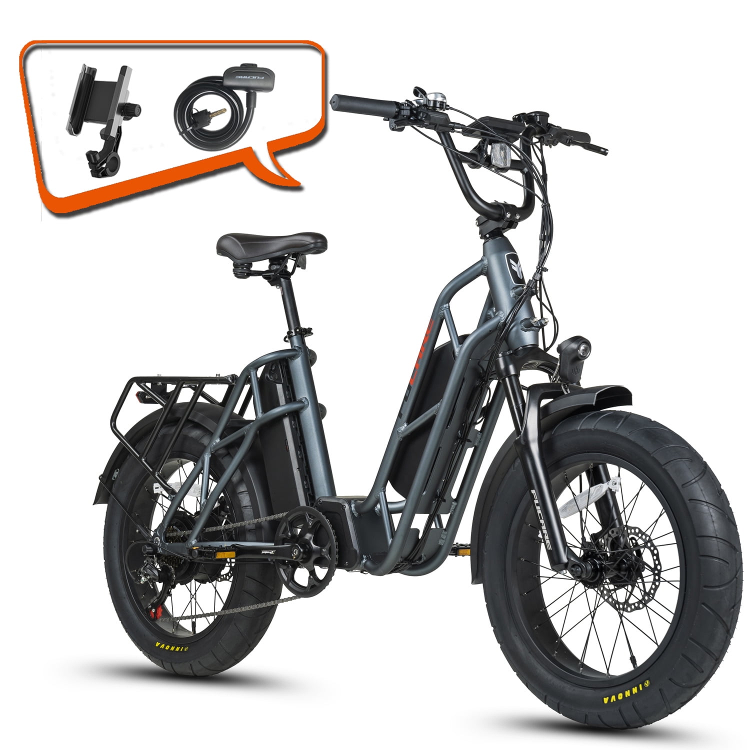 Bicicleta eléctrica Fucare para adultos Batería Colombia
