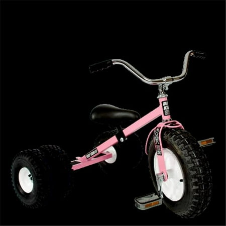 Dirt King DK-251-DPK Child Dually Tricycle, Pink