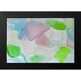 thumbnail image 2 of Mahan, Kathy 18x13 Black Modern Framed Museum Art Print Titled - Beach Glass I, 2 of 5