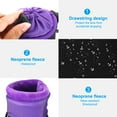 thumbnail image 4 of Unique Bargains Camera Lens Bag, 3.5' IDx5.5' H Drawstring Lens Pouch with Thick Protective Neoprene, Black Purple 2Pack, 4 of 7