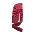 thumbnail image 2 of KISS - Couleurs et soins capillaires Power Wave Velvet Durag - Bordeaux - 1 pièce, 2 of 6