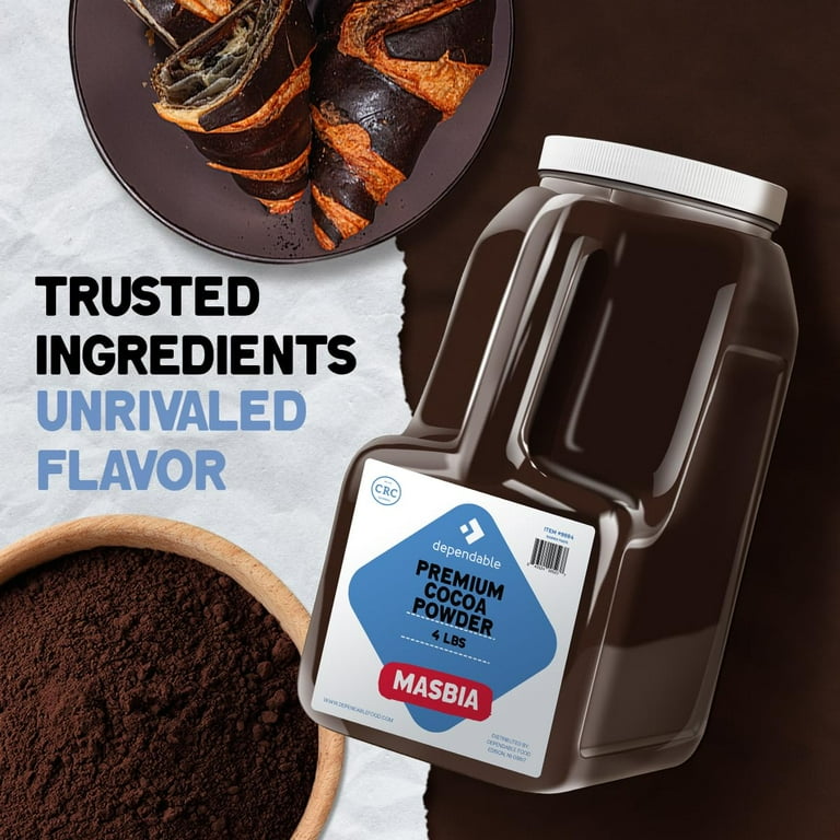cocoa　0426 Dependable Food Dutch Processed Cocoa Powder, Gluten Free