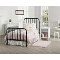 thumbnail image 5 of Max & Finn Wren Metal Bed with Spindle Headboard, Twin, Black, 5 of 10