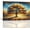 Golden Tree, variant on Farmhouse Cotton Bathroom Wall Art Rustic Floral Pictures Wall Decor Inspirational Quotes Cotton Flower Country Canvas Prints Painting Modern Home Framed Artwork for Living Room Bedroom Office 16"x12"