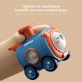 thumbnail image 5 of Press And Go Toy Car, Kids Educational Toy With Whistle, No Battery Toy Car, Parent-Child Interactive Toy, Rotating Face Expression, Early Learning Toy, Fun Train Drop Car, Toddler Push Toy, 5 of 8