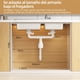 thumbnail image 3 of 2-piezas Organizador Bajo Fregadero de 2 Niveles, Multiusos Deslizante Para Cocina y Baño, Organizador de cocina extraíble ajustable, organizador de cocina Negro, 3 of 7