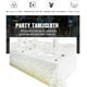 thumbnail image 4 of Mantel Blanco Y Dorado Mesas Doradas Desechables Manteles para, 4 of 4