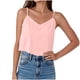 thumbnail image 3 of Tops para mujer,Blusa informal sin mangas con cuello en V para mujer, tirantes ajustables, poliéster liso, uso diario, sopatenor, 3 of 8