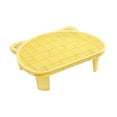 thumbnail image 3 of balikha Cat Litter Mat Cats Litter Trapping Mat Cats Ramp for Easy to Clean Double Layered Litter Trapper for Pet Supply Cat Yellow, 3 of 9