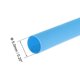 thumbnail image 3 of Manguera termorretráctil de 3/16" (5mm) de diámetro, ancho plano de 8.55mm, tubo retráctil con tasa de 2:1, funda de cable de 10 pies - Azul, 3 of 5