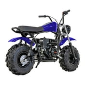 Massimo Minibike MB200S 7.5HP 196cc 4 Stroke, Gas Powered Mini Bike Motorcycle - Blue