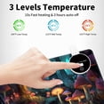 thumbnail image 3 of Warm Desk Pad,Heated Desk Pad Mouse Mat Gaming,with 3 Heating Levels & 3 Hour..., 3 of 7