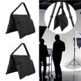 thumbnail image 2 of Set Bolsa De Arena De Equilibrio Rellenable Ajustable Oxford Black Para Fotografía Foto Video (Negro) Vogacara OD004307-00, 2 of 7