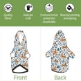 thumbnail image 3 of Uemuo winter Scarf deer for Winter Dog Hoodie Sweatshirts with Pockets Warm Dog Clothes for Small Dogs Chihuahua-X-Large, 3 of 8