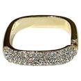 thumbnail image 1 of Anillo de zirconia para mujer, tendencia de moda, ajustable, 1 of 8