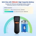 thumbnail image 5 of Portable Mini Bluetooth Scanner 1D/2D Code Wireless Barcode Scanner with Large Screen Display Storage, 5 of 5