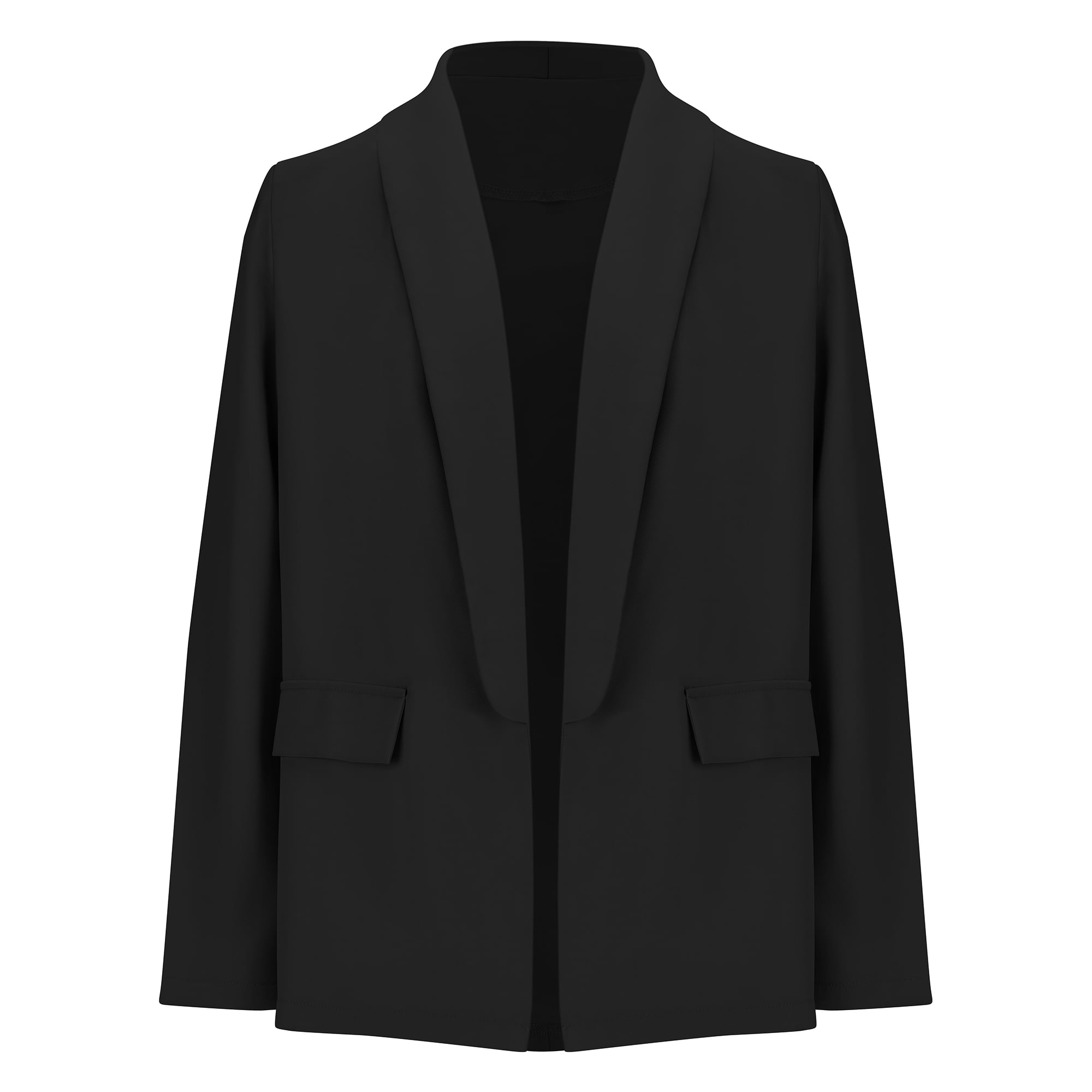 Black plain coat hot sale