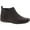 Brown, variant on Easy Spirit Womens Aerial Leather Low Heel Ankle Boots