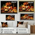 thumbnail image 4 of Designart "Festival of Pasta I" Food & Beverage Floater Framed Canvas Wall Art, 4 of 7