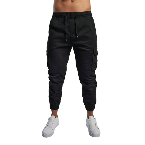 JOGGER TIPO CARGO CHILI BEANS DE GABARDINA STRETCH TALLA ECH