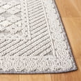 thumbnail image 3 of SAFAVIEH Global Kestrel Diamond Indoor/Outdoor Area Rug, Light Grey/Dark Grey, 5'3" x 7'6", 3 of 6