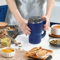 Rvasteizo Home Kitchen Appliances, Electric Seasoning Grinder Coffee Grinder 400ML Household Kitchen Grain and Seasoning Powder Grinder 130W Stainless Steel Crusher