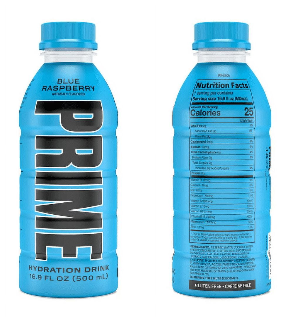 Prime Hydration Sports Drink All 8 Flavors Variety Pack Electrolyte Beverage 16.9 fl oz Bottles