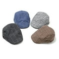 thumbnail image 5 of Men Casual Gatsby Ivy Hat Outdoors Golf Driving Flat Beret Cabbie Driver Newsboy Cap, 5 of 6