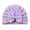 Purple, variant on MHZLDYZ Baby Bonnet Toddler Infant Baby Boys Girls Knitted Cap Beaniess Solid Cotton Bowknot Elastics Turban Hat Baby Girl Bows Baby Bonnet Baby Girl Bows(Purple,One Size)