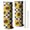 Black White Checker, variant on 20oz Black White Stripe Sunflower Pattern Skinny Tumblers Stainless Steel Tumbler with Lid and Straw,Vacuum Insulated Double Wall Travel Tumbler Cups with Cleaning Brush for Coffee,Tea