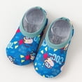 thumbnail image 2 of dgysar Boys Girls Water Shoes Quick Dry Cartoon First Walkers Beach Soft Sole Non-slip Breathable for Outdoor Beach Daily Casual Use Dark Blue M, 2 of 6