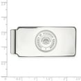 thumbnail image 2 of 10k White Gold LogoArt University of Wisconsin Crest Money Clip Q1W083UWI, 2 of 4