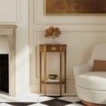 thumbnail image 2 of Butler Specialty Masterpiece Demilune Console Table In Olive Ash Burl, 2 of 8