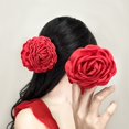thumbnail image 6 of Walbest 3D Rose Flower Hair Claw Anti-slip Teeth Strong Grip Back Head Hair Clip Large  Shower Hair Claw Hair Accessories, 6 of 8