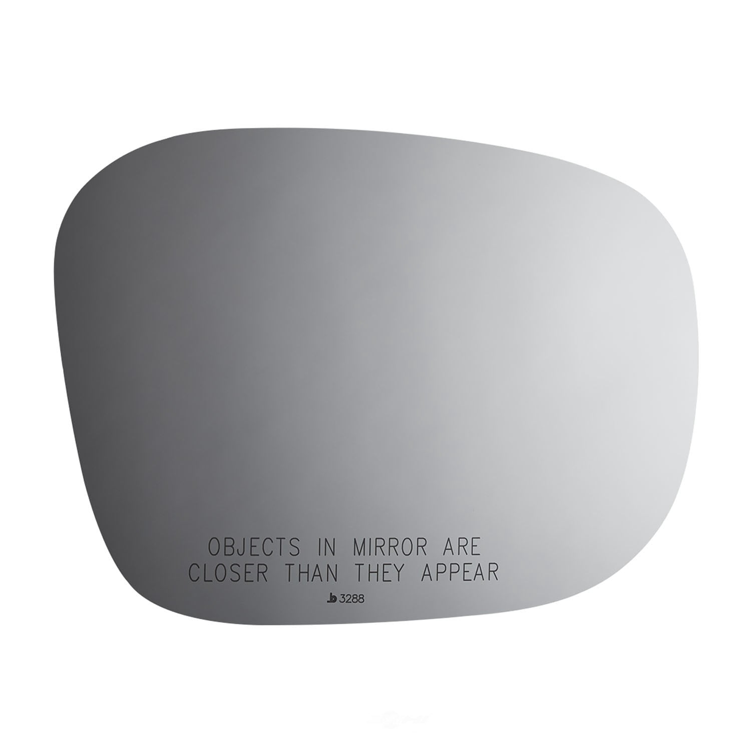 Burco Side View Mirror Replacement Glass - Clear Glass - 3288