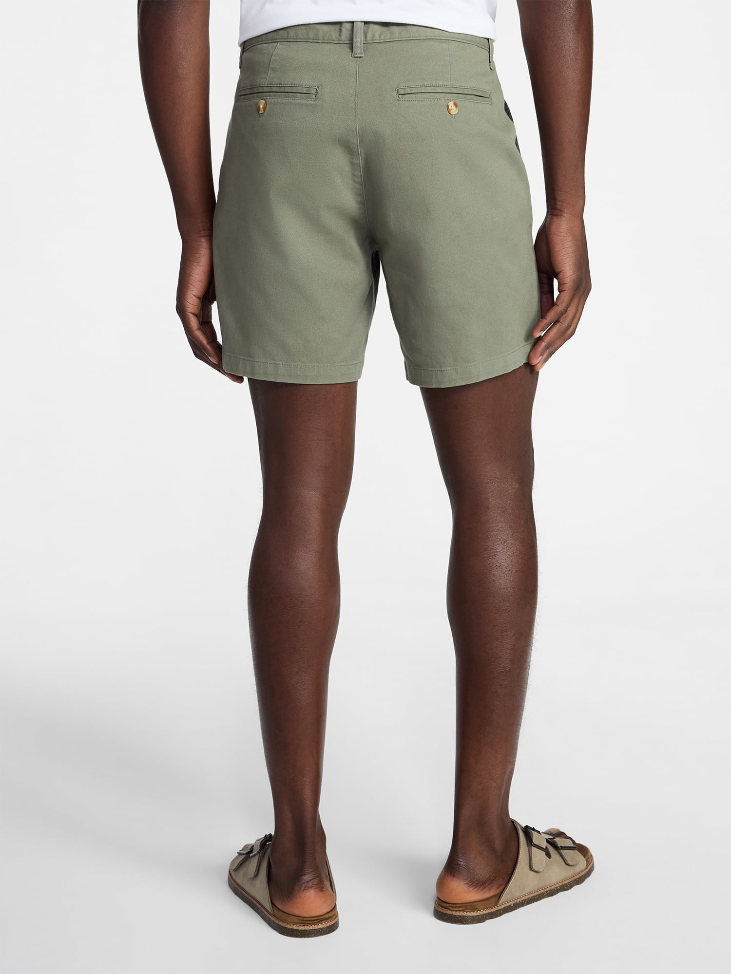 George Men's & Big Men's Modern Fit Flat Front Shorts, 5", 7", 9" Inseams, Sizes 28-54
