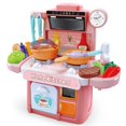 thumbnail image 1 of Juguetes de cocina de simulación para niños, vajilla educativa, juego de simulación de comida, juego de rol, juego de cocina heqiyong LED, 1 of 2
