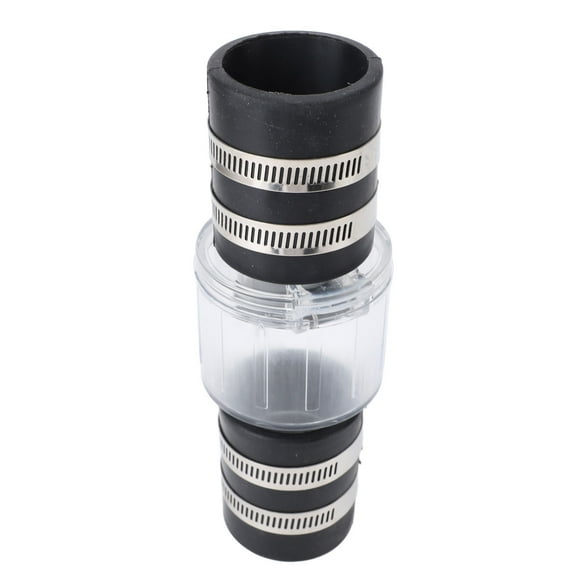 Silent Sump Pump Check Valve Spring Loaded Flapper Easy Installation Leakproof ABS Material for Sump Pump System