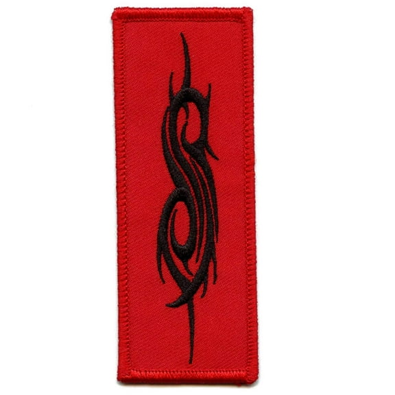 Slipknot Black Tribal Sigil Woven Patch
