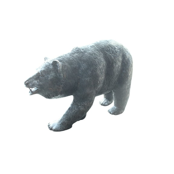 Nifao A bear with a boy bronze statue – Home Decor Sculpture, 39"L x 24"W x 32"H