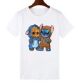 thumbnail image 1 of Kaus Wanita Disney Kaus Musim Panas Lucu Lembut Gambar Groot dan Jahitan Mode Instagram Femme Vetement untuk Anak Perempuan100 Gao Jinjia LED, 1 of 2
