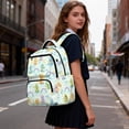 thumbnail image 3 of Yspwyqan School Backpack for Kids, 17 Inch Lightweight 600D Polyester Bookbag, Rainbow Baby Dragon Multi-Pocket Backpack Fits 15.6 Laptop for Elementary Middle School, 3 of 7